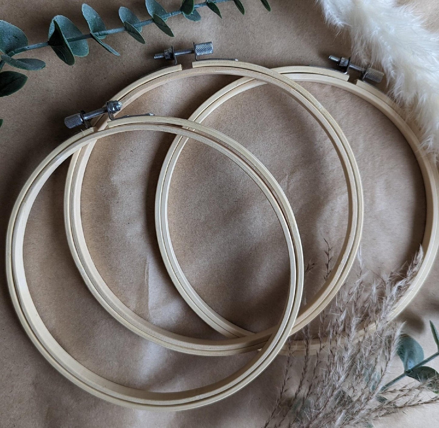 7" Wooden Embroidery Hoop