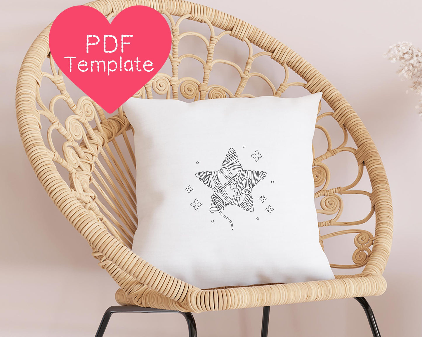 Infinity Nikki Whimstar Embroidery Pattern