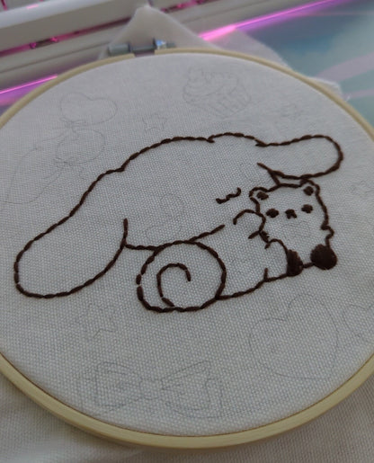 Cinnamoroll Embroidery Pattern