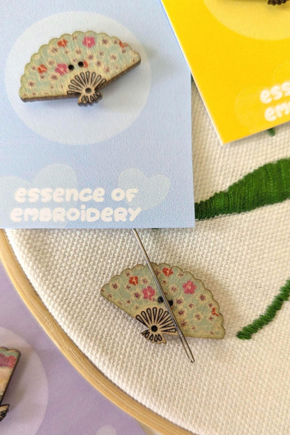 Japanese Fan Magnetic Needle Holder