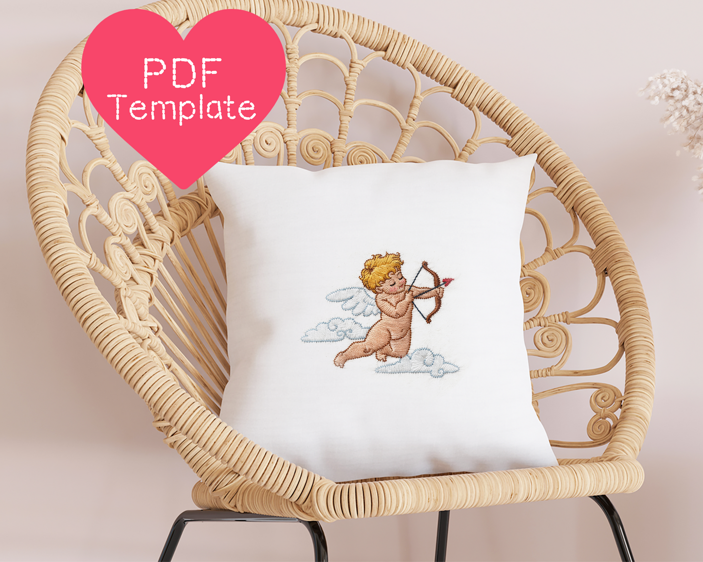 Stickmuster: Amorknabe