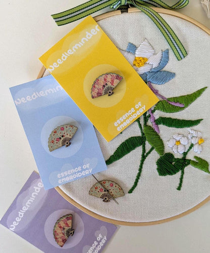 Japanese Fan Magnetic Needle Holder