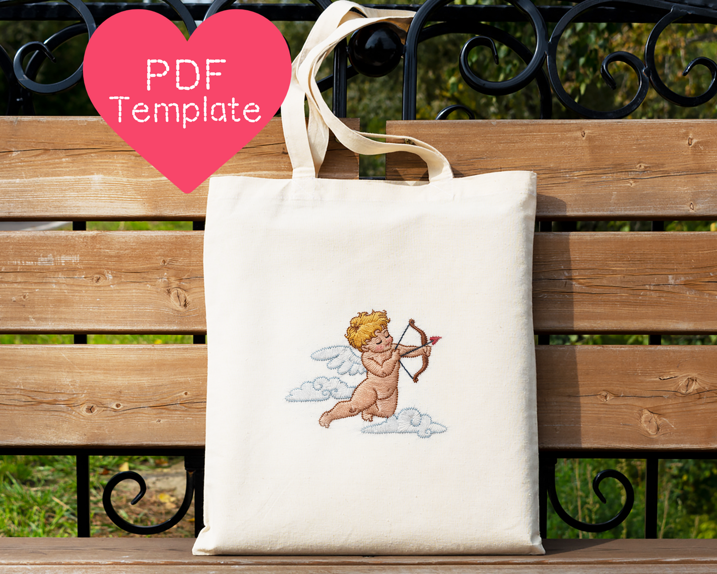 Stickmuster: Amorknabe