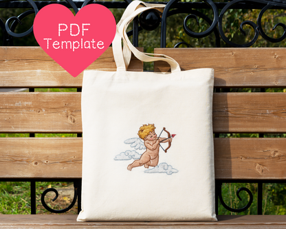 Stickmuster: Amorknabe