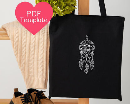 Dreamcatcher Embroidery Pattern