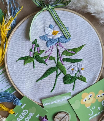 Genshin Impact Liyue Hand Embroidery - Complete Starter Kit 7"