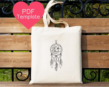 Dreamcatcher Embroidery Pattern