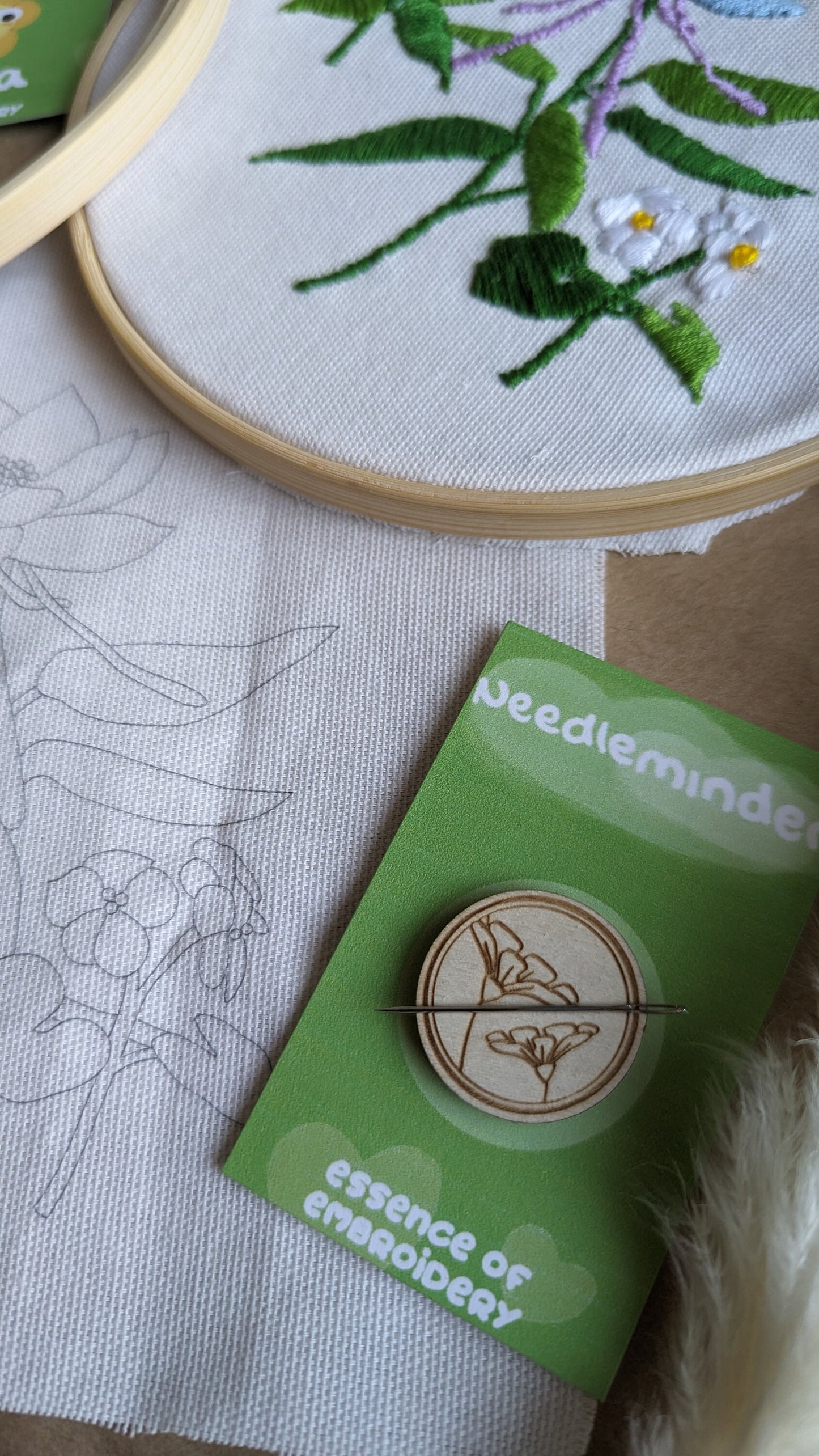 Genshin Impact Liyue Hand Embroidery - Complete Starter Kit 7"