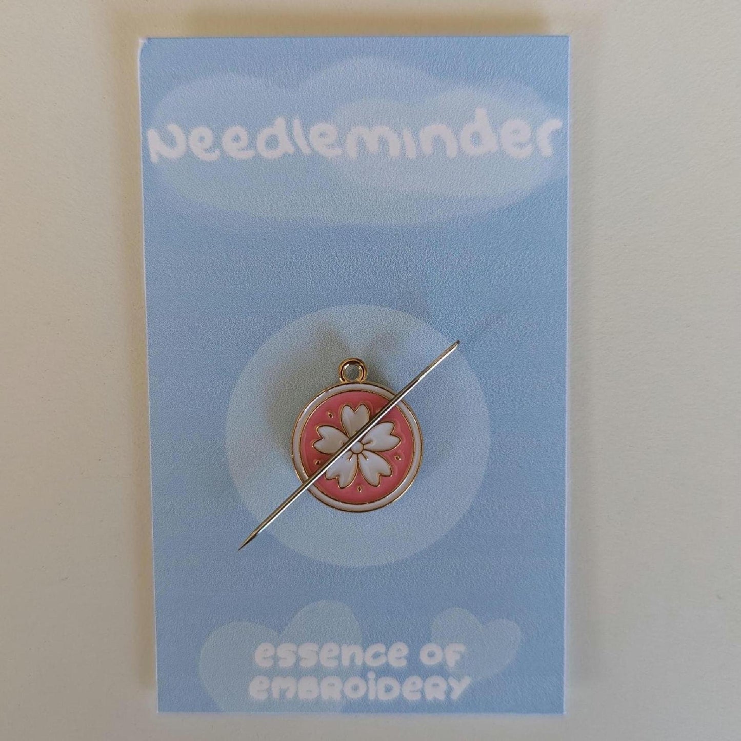 Pink Sakura Magnetic Needle Holder