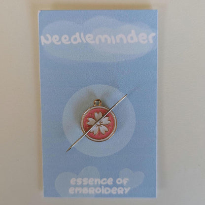 Pink Sakura Magnetic Needle Holder