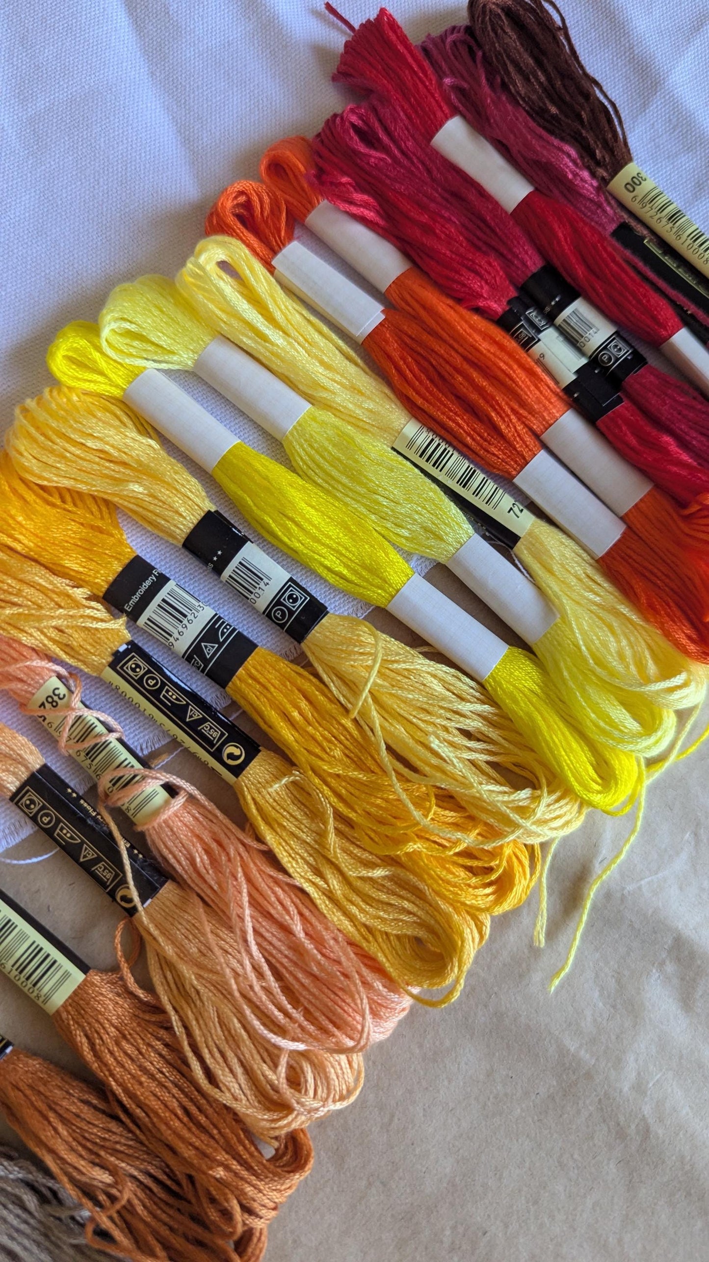 Autumn Embroidery Thread Set 21pk