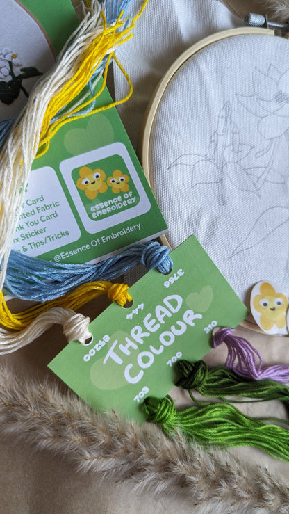 Genshin Impact Liyue Hand Embroidery - Complete Starter Kit 7"