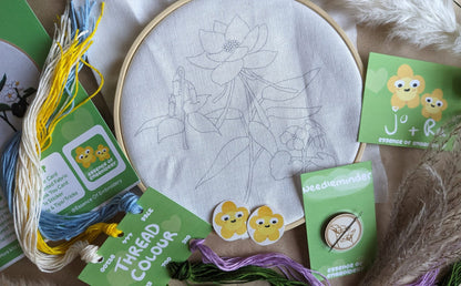 Genshin Impact Liyue Hand Embroidery - Complete Starter Kit 7"