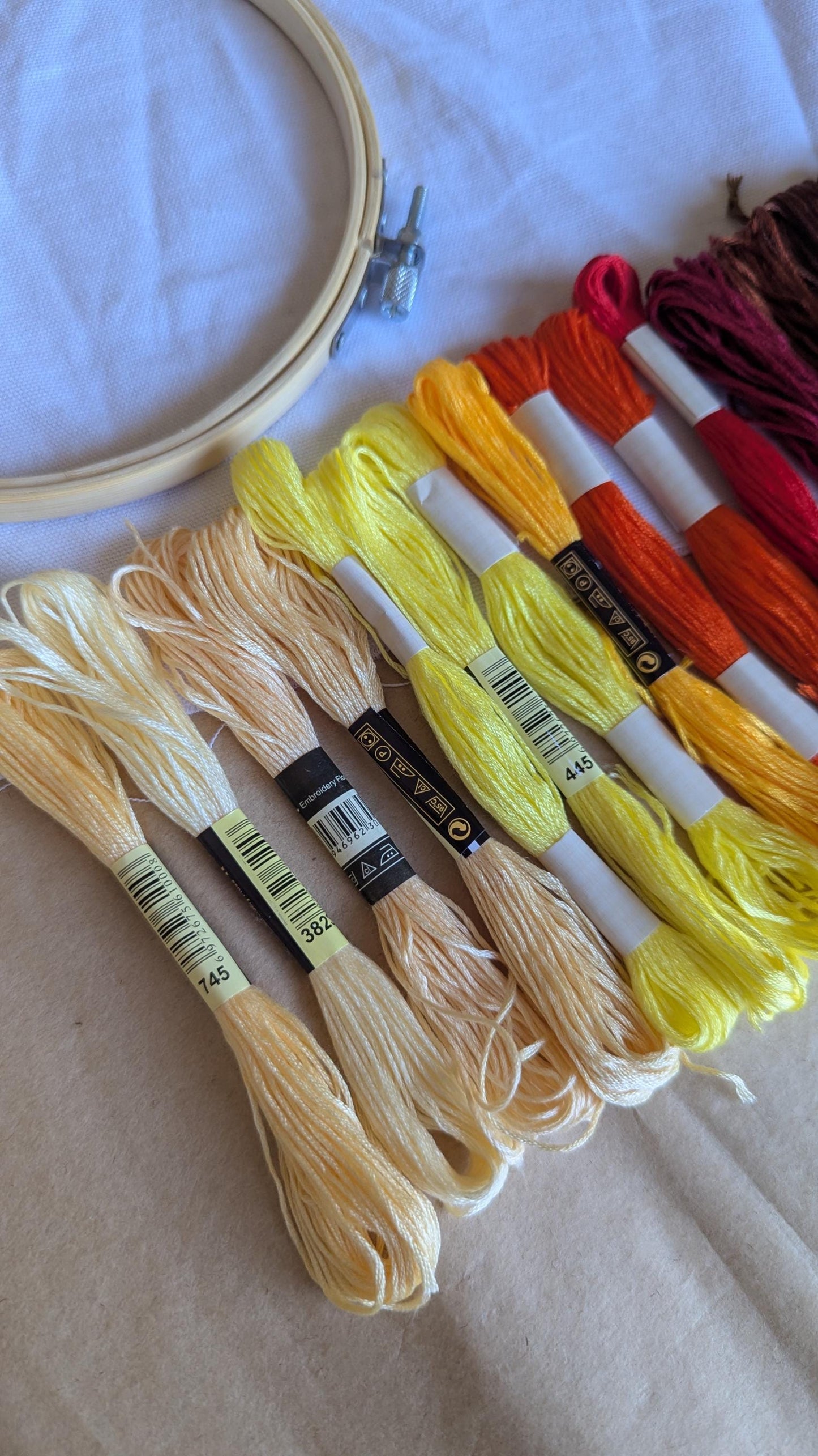 Autumn Embroidery Thread Set 18pk