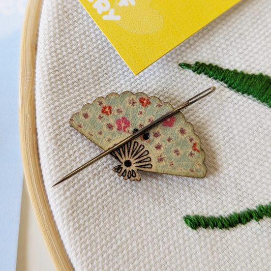 Japanischer Fächer magnetischer Nadelhalter